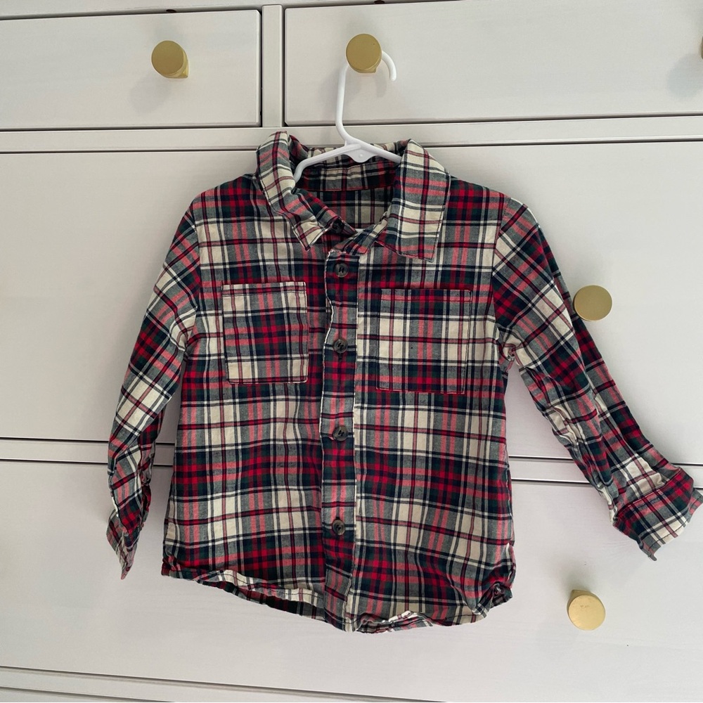 Blue Rooster Boy’s Plaid Shirt 3T